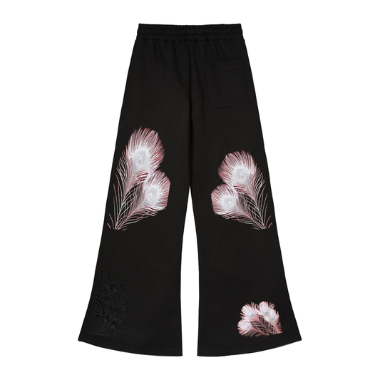 Feathered Sweatpants